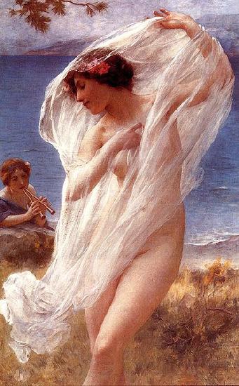 Charles-Amable Lenoir A Dance By The Sea